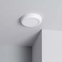 12W Daylight Warm White LED Flush Ceiling Light D180 mm - Design