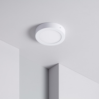 12W Round Cool White LED Flush Ceiling Light D170 mm LIFUD