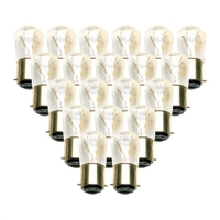 15W Clear Pygmy Bulb - Bayonet - Pack of 20