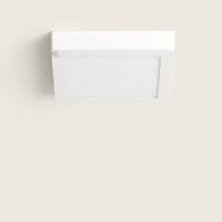 18W Square Daylight LED Flush Ceiling Light with PIR Motion Sensor 225x225 mm