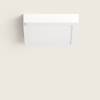 18W Square Warm White LED Flush Ceiling Light with PIR Motion Sensor 225x225 mm