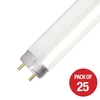 18W T8 Fluorescent Tubes - 2ft - Pack of 25