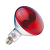 250W Ruby Soft Glass Infrared Reflector - Screw