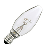 25W Clear Candle Bulb - S.Screw