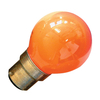 25W Golf Ball Bulb - Bayonet - Solid Amber