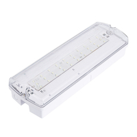 3W LED Emergency Bulkhead IP65 - White