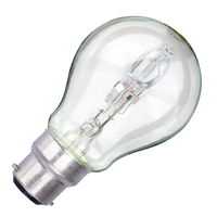 42W Energy Saving Halogen GLS Bulb - Bayonet