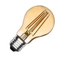 6W Very Warm White LED Filament GLS Bulb Gold - Screw Cap