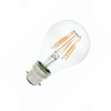 6W Warm White LED Clear Filament GLS Bulb - Bayonet Cap