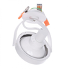 Adjustable Spotlight with 24º 12W Cool White AR111 LED Bulb - White