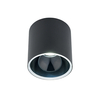 Arch Flush Ceiling Light - Black