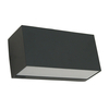 Asker Up and Down Wall Light - 60W - Black