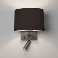 Astro Azumi Wall Light with LED Reading Light - Bronze