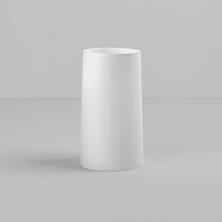 Astro Cone Glass Shade - White