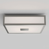 Astro Mashiko 300 Square LED Flush Ceiling Light - Matt Nickel
