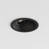 Astro Minima Slimline 25 Fire-Rated IP65 Fixed Downlight - Matt Black