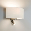 Astro Napoli Wall Light with LED Reading Light - Light Only
