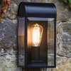 Astro Newbury Half Lantern Outdoor Wall Light