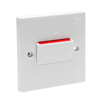 Axiom 3 Pole Fan Isolator Switch - White