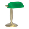 Bankers Desk Lamp - Green