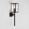 Box Lantern 100 Outdoor Wall Light - Black