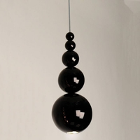 Bubble Ceiling Pendant Light - Black