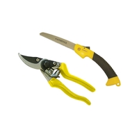 Bypass Secateurs and Pruning Saw – Twin Pack