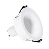 Cone Low UGR Downlight Bezel Cutout 70mm with 6W Daylight LED Bulb - GU10 - White