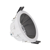 Conical Reflect Excentric Downlight Bezel Cutout 75mm for GU10/GU5.3 LED Bulb - Black