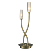 Cooper 2 Light Table Lamp - Antique Brass