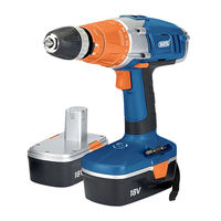 Cordless 18V Hammer Drill with 2 Batteries