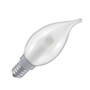 Crompton 3W LED Satin Bent Tip Candle Bulb – S.Screw - Non-Dimmable