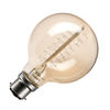 Crompton 60W Decorative Spiral Filament Globe Bulb – 80mm - Bayonet