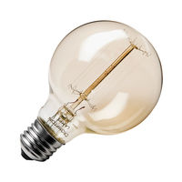 Crompton 60W Decorative Vertical Filament Globe Bulb – 80mm - Screw