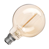 Crompton 60W Decorative Vertical Filament Globe Bulb – 95mm - Bayonet
