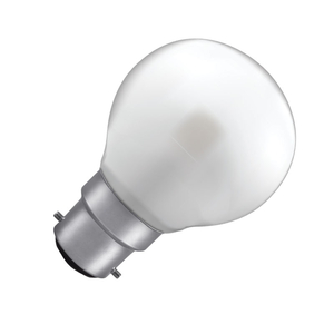 Cromptons 3W Warm White LED Satin Golf Ball Bulb - Bayonet Cap