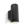 Cylinder 250 Outdoor Up & Down Wall Light - Anthracite