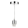 Dar Ceiling Pendant Lamp Holder - Polished Chrome