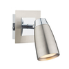 Dar Loft Single Spotlight - Satin Chrome