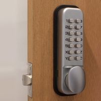 Digital Door Lock - Chrome