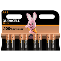 Duracell Plus AA Battery - 8 Pack