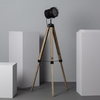 Edit Boes Floor Tripod Lamp - Black & Wood