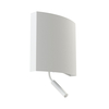 Edit Borde Wall Light with Reading Light - White