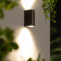 Edit Gala LED Outdoor Up & Down Wall Light - Black
