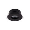 Edit Golf Bathroom Recessed Fixed Downlight - Black