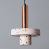 Edit Hestia Ceiling Pendant Light - Pink & Gold