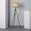 Edit Huela Rattan Floor Lamp - Black
