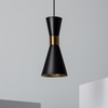Edit Jigger Ceiling Pendant Light - Black & Gold
