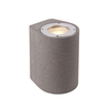 Edit Kithnos Outdoor Small Wall Light - Concrete Grey