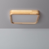 Edit Koks 20W CCT Selectable LED Flush Ceiling Light - Wood
